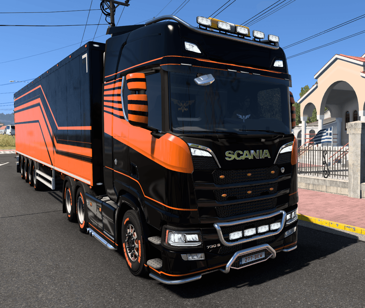 African Logistics VTC Truck Design